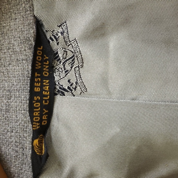 True vintage LEBOW Boyd's Philadelphia mens 100% cashmere blazer size 42 - Picture 8 of 16